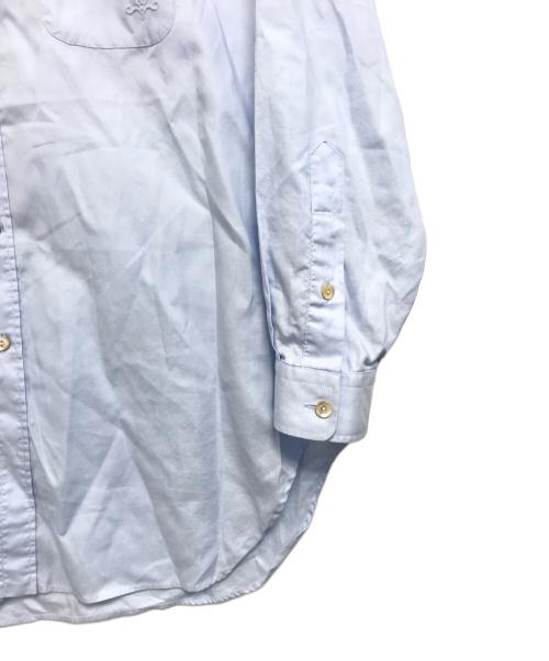 GUCCI（グッチ）GUCCI (グッチ) GG刺繍オックスフォードシャツ ブルー サイズ:42の古着・服飾アイテム
