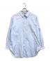 GUCCI（グッチ）の古着「GG刺繍オックスフォードシャツ」｜ブルー