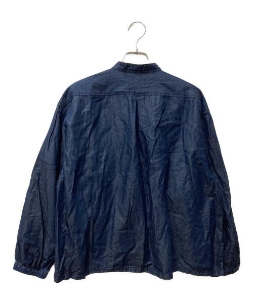 GRANDMA MAMA DAUGHTER（グランマママドーター）GRANDMA MAMA DAUGHTER (グランマママドーター) デニムシャツ インディゴの古着・服飾アイテム