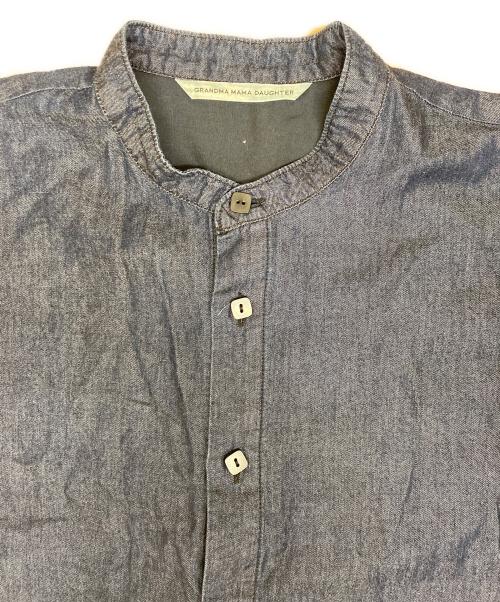 GRANDMA MAMA DAUGHTER（グランマママドーター）GRANDMA MAMA DAUGHTER (グランマママドーター) デニムシャツ インディゴの古着・服飾アイテム