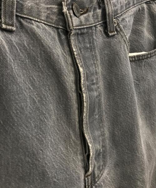 LEVI'S（リーバイス）LEVI'S (リーバイス) 先染めブラックデニム ブラック サイズ:表記なしの古着・服飾アイテム