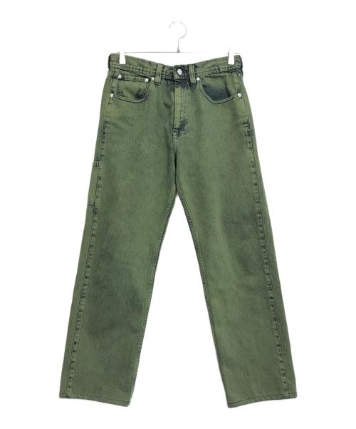 NAMACHEKO（ナマチェコ）NAMACHEKO (ナマチェコ) ZANYANデニム グリーン サイズ:Sの古着・服飾アイテム
