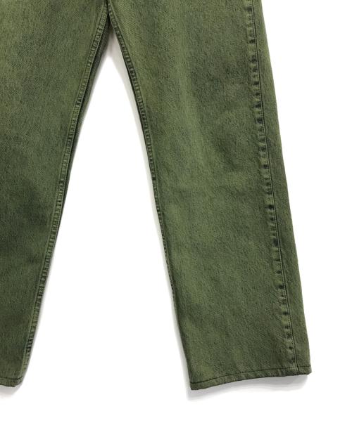 NAMACHEKO（ナマチェコ）NAMACHEKO (ナマチェコ) ZANYANデニム グリーン サイズ:Sの古着・服飾アイテム