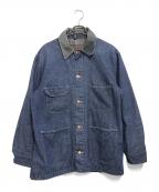 Bluebellブルーベル）の古着「ブランケット付きカバーオール」｜インディゴ