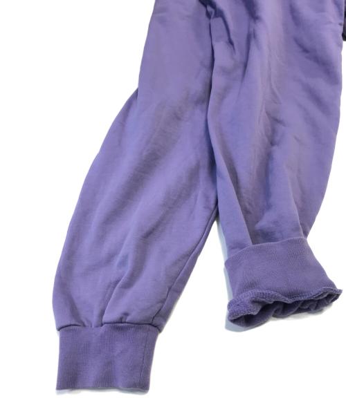 AURALEE（オーラリー）AURALEE (オーラリー) ELASTIC HIGH GAUGE SWEAT HALF ZIP P/O パープル サイズ:3の古着・服飾アイテム