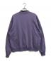 AURALEE (オーラリー) ELASTIC HIGH GAUGE SWEAT HALF ZIP P/O パープル サイズ:3：15000円
