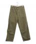 MAATEE&SONS（マーティーアンドサンズ）の古着「MILITARY DENIM」｜カーキ