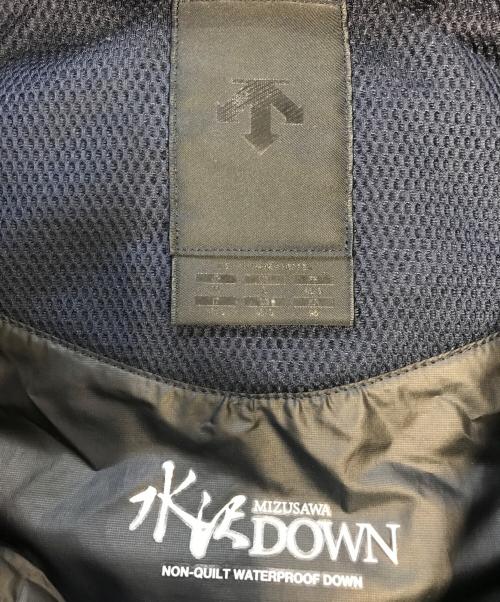 DESCENTE（デサント）DESCENTE (デサント) MIZUSAWA DOWN OVERSIZED JACKET ネイビー サイズ:Mの古着・服飾アイテム