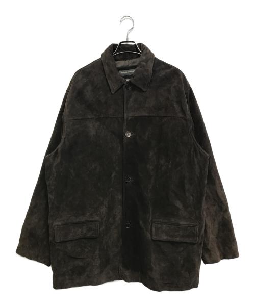 BANANA REPUBLIC（バナナリパブリック）BANANA REPUBLIC (バナナリパブリック) レザージャケット ブラウン サイズ:XL　　　の古着・服飾アイテム