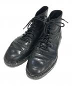 ALEXANDER WANGアレキサンダー・ワン）の古着「ペイント加工レザーシューズ」｜ブラック