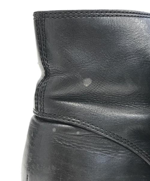 ALEXANDER WANG（アレキサンダー・ワン）ALEXANDER WANG (アレキサンダーワン) ペイント加工レザーシューズ ブラック サイズ:44の古着・服飾アイテム