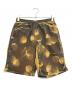 GOODENOUGH（グッドイナフ）の古着「貝殻プリントハーフパンツ」｜カーキ