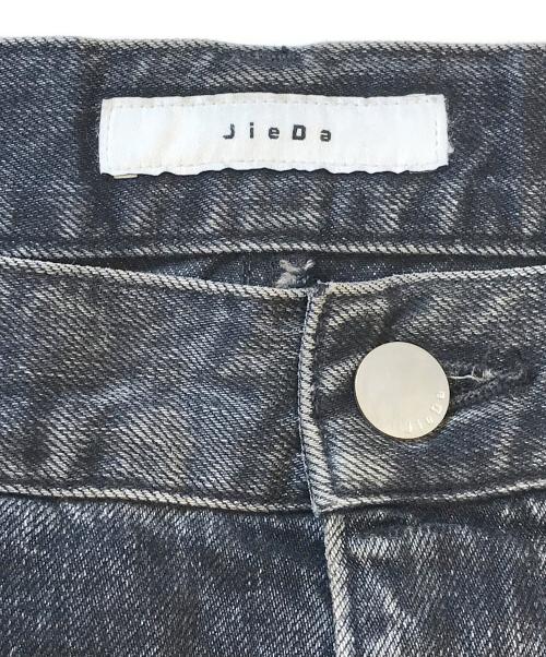 jieda（ジエダ）Jieda (ジエダ) デザイン切替ブラックデニム ブラック サイズ:1の古着・服飾アイテム