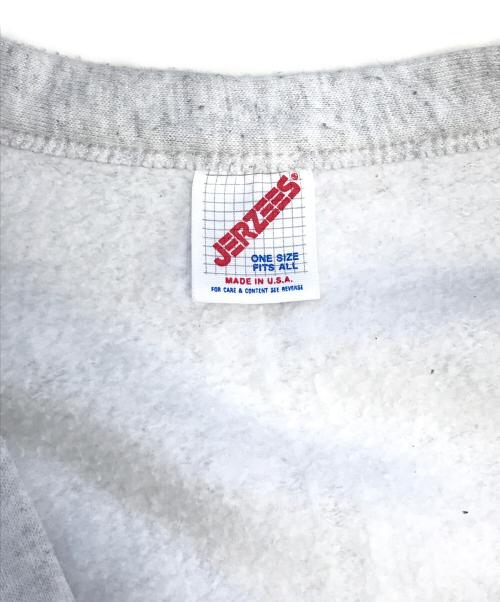 JERZEES（ジャージーズ）JERZEES (ジャージーズ) スウェットカーディガン グレー サイズ:XLの古着・服飾アイテム