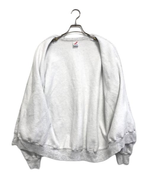 JERZEES（ジャージーズ）JERZEES (ジャージーズ) スウェットカーディガン グレー サイズ:XLの古着・服飾アイテム