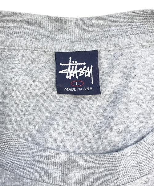 stussy（ステューシー）stussy (ステューシー) Tシャツ グレー サイズ:Lの古着・服飾アイテム