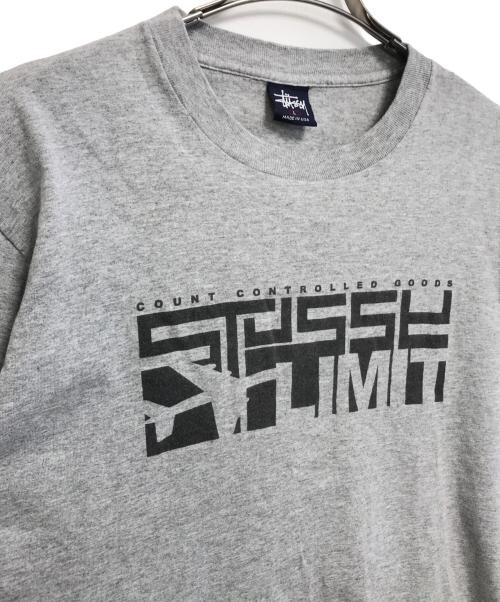 stussy（ステューシー）stussy (ステューシー) Tシャツ グレー サイズ:Lの古着・服飾アイテム