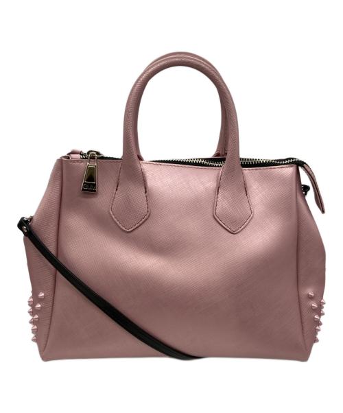 GIANNI CHIARINI（ジャンニ キアリーニ）GIANNI CHIARINI (ジャンニ キアリーニ) 2WAYバッグ ピンクの古着・服飾アイテム