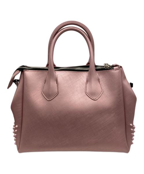 GIANNI CHIARINI（ジャンニ キアリーニ）GIANNI CHIARINI (ジャンニ キアリーニ) 2WAYバッグ ピンクの古着・服飾アイテム