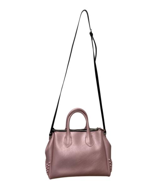 GIANNI CHIARINI（ジャンニ キアリーニ）GIANNI CHIARINI (ジャンニ キアリーニ) 2WAYバッグ ピンクの古着・服飾アイテム