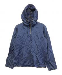 tricot COMME des GARCONS（トリココムデギャルソン）の古着「ナイロンハーフジップパーカー」｜ネイビー