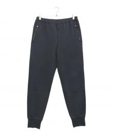 HERMES（エルメス）の古着「ヴァルミーナイロンリブイージー パンツ」｜ブラック