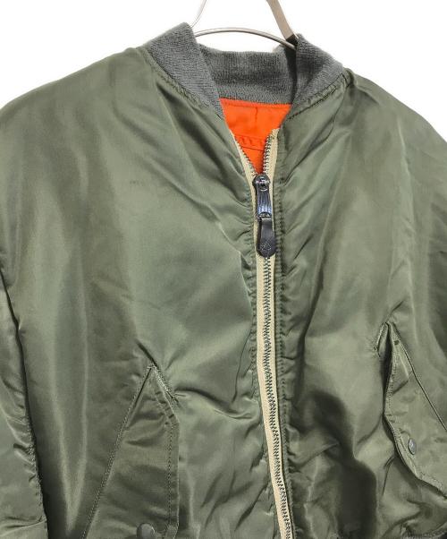 VINTAGE MILITARY（ヴィンテージ ミリタリー）VINTAGE MILITARY (ヴィンテージ ミリタリー) USAF MA-1フライトジャケット オリーブ サイズ:Sの古着・服飾アイテム
