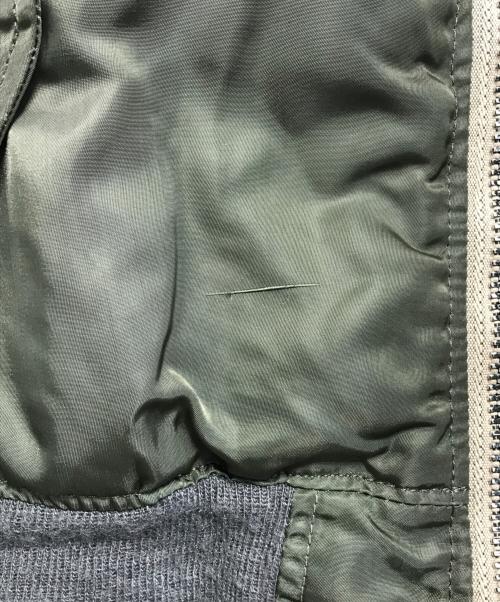 VINTAGE MILITARY（ヴィンテージ ミリタリー）VINTAGE MILITARY (ヴィンテージ ミリタリー) USAF MA-1フライトジャケット オリーブ サイズ:Sの古着・服飾アイテム