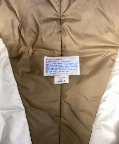 nanamica（ナナミカ）nanamica (ナナミカ) 中綿ジャケット ベージュ サイズ:Sの古着・服飾アイテム