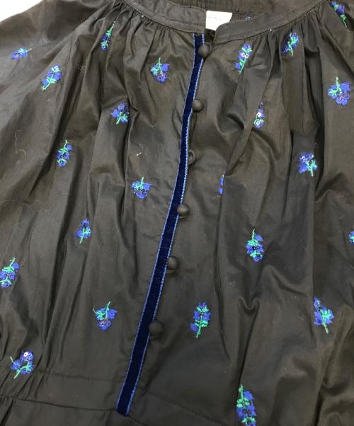 Ron Herman（ロンハーマン）Ron Herman (ロンハーマン) Embroidery Flower Dress ブラック サイズ:Sの古着・服飾アイテム