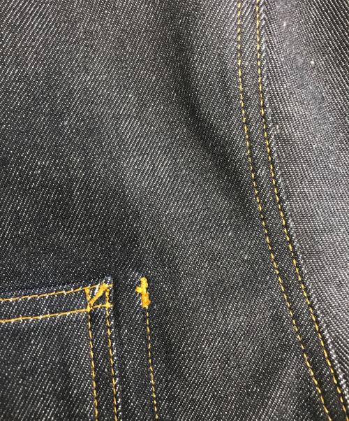 stussy（ステューシー）stussy (ステューシー) DENIM ZIP WORK JACKET インディゴ サイズ:Lの古着・服飾アイテム