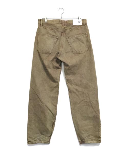 WHIMSY（ウィムジー）WHIMSY (ウィムジー) ワイドデニムパンツ カーキ サイズ:Lの古着・服飾アイテム