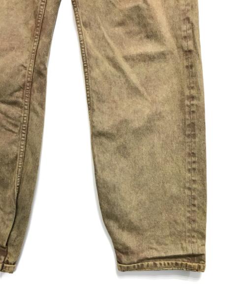 WHIMSY（ウィムジー）WHIMSY (ウィムジー) ワイドデニムパンツ カーキ サイズ:Lの古着・服飾アイテム