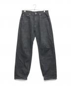 WHIMSYウィムジー）の古着「ワイドデニムパンツ」｜インディゴ