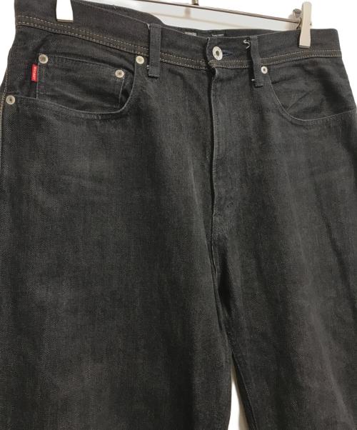 WHIMSY（ウィムジー）WHIMSY (ウィムジー) ワイドデニムパンツ インディゴ サイズ:Lの古着・服飾アイテム