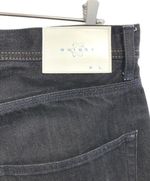 WHIMSY（ウィムジー）WHIMSY (ウィムジー) ワイドデニムパンツ インディゴ サイズ:Lの古着・服飾アイテム