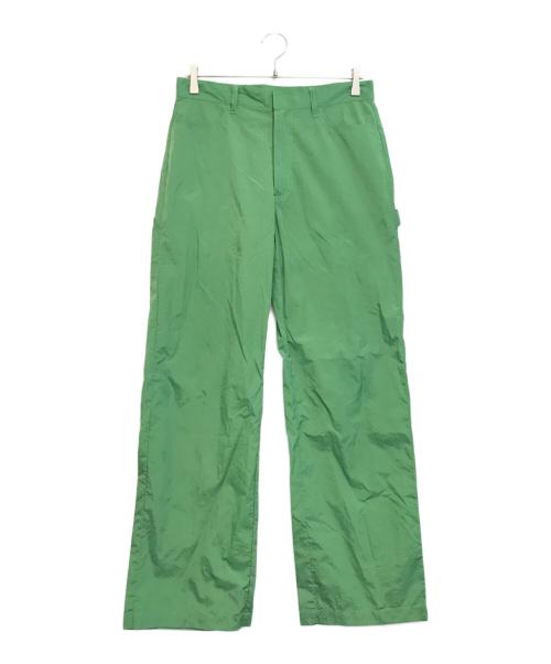 stussy（ステューシー）stussy (ステューシー) ナイロンペインターパンツ グリーン サイズ:5の古着・服飾アイテム