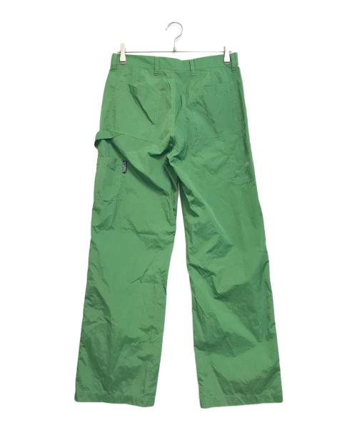 stussy（ステューシー）stussy (ステューシー) ナイロンペインターパンツ グリーン サイズ:5の古着・服飾アイテム