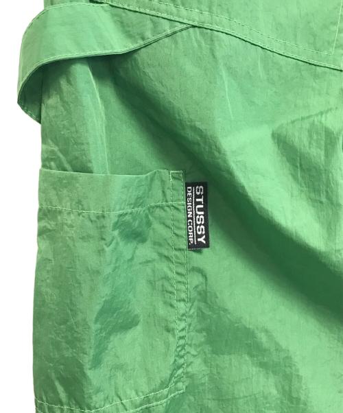 stussy（ステューシー）stussy (ステューシー) ナイロンペインターパンツ グリーン サイズ:5の古着・服飾アイテム