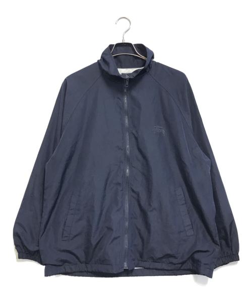 stussy（ステューシー）stussy (ステューシー) 袖ラインジャケット ネイビー サイズ:表記なしの古着・服飾アイテム