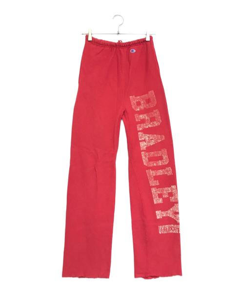 Champion（チャンピオン）Champion (チャンピオン) リバースウィーブスウェットパンツ レッド サイズ:SMALLの古着・服飾アイテム
