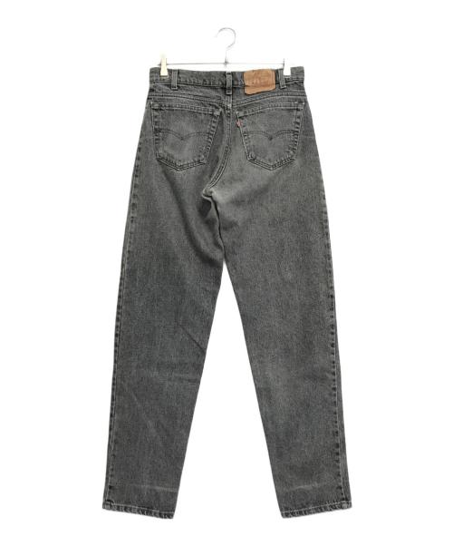 LEVI'S（リーバイス）LEVI'S (リーバイス) 550先染めブラックデニム ブラック サイズ:W32 L34の古着・服飾アイテム