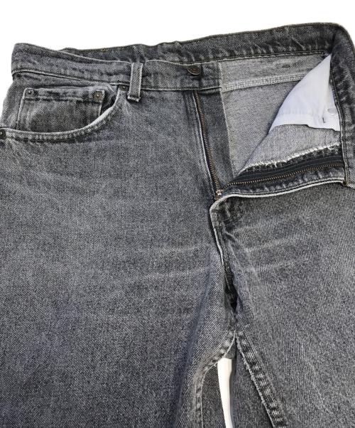 LEVI'S（リーバイス）LEVI'S (リーバイス) 550先染めブラックデニム ブラック サイズ:W32 L34の古着・服飾アイテム