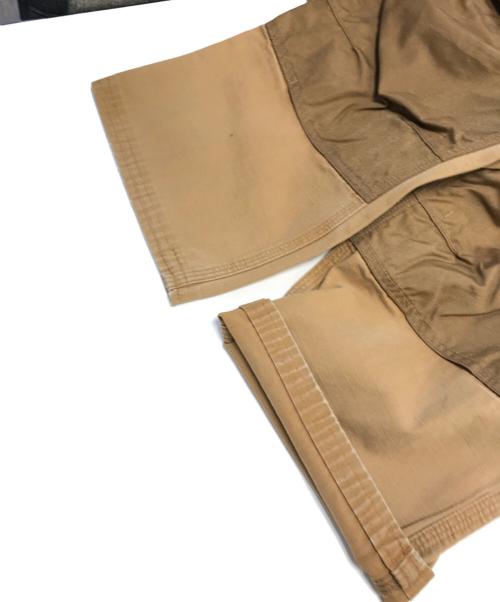 CarHartt（カーハート）CarHartt (カーハート) ダック地ダブルニーカーゴパンツ ブラウン サイズ:W34×L32の古着・服飾アイテム