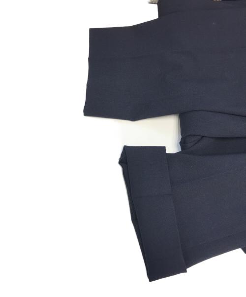 COMME des GARCONS HOMME（コムデギャルソン オム）COMME des GARCONS HOMME (コムデギャルソン オム) 2タックウールパンツ ネイビー サイズ:Mの古着・服飾アイテム