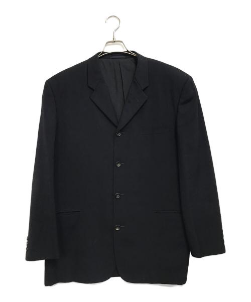 COMME des GARCONS HOMME（コムデギャルソン オム）COMME des GARCONS HOMME (コムデギャルソン オム) 4Ｂテーラードジャケット ネイビー サイズ:Lの古着・服飾アイテム