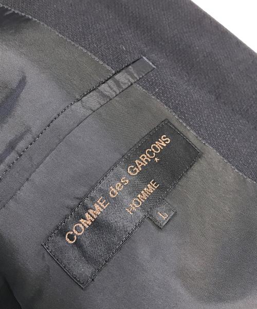 COMME des GARCONS HOMME（コムデギャルソン オム）COMME des GARCONS HOMME (コムデギャルソン オム) 4Ｂテーラードジャケット ネイビー サイズ:Lの古着・服飾アイテム