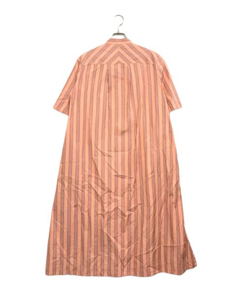 PAUL SMITH（ポールスミス）PAUL SMITH (ポールスミス) スタンドカラー シャツワンピース ベージュ サイズ:40の古着・服飾アイテム