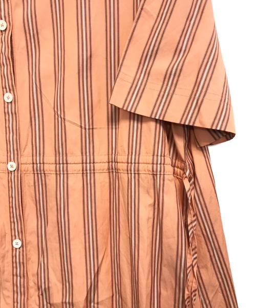 PAUL SMITH（ポールスミス）PAUL SMITH (ポールスミス) スタンドカラー シャツワンピース ベージュ サイズ:40の古着・服飾アイテム