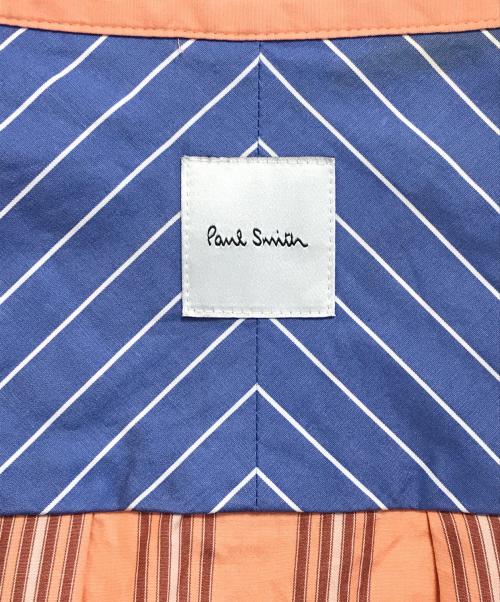 PAUL SMITH（ポールスミス）PAUL SMITH (ポールスミス) スタンドカラー シャツワンピース ベージュ サイズ:40の古着・服飾アイテム